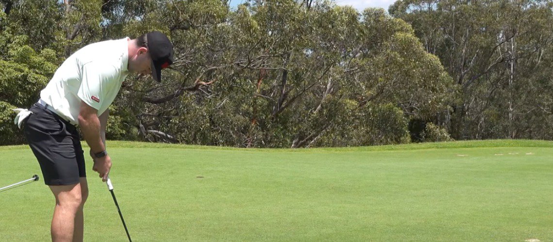 BREAKING 80 AT HURSTVILLE GOLF COURSE cover
